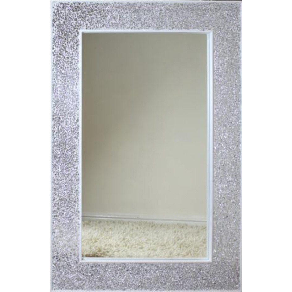 Ogledala - Ogledalo Mosaic Silver 60x90 121 Flatmsc