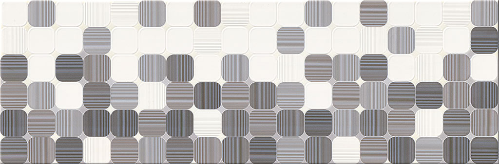 URC MIX COLOURS INSERTO WHITE/GREY 25X75 I